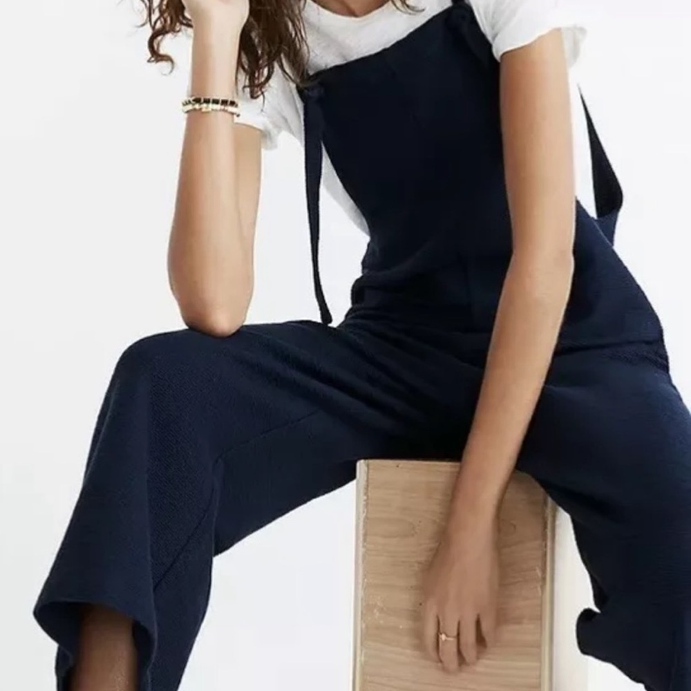 Madewell texture and thread jumpsuit
